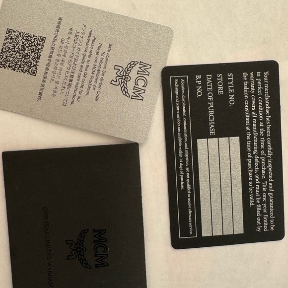 MCM X-large MÜNCHEN TOTE in White - Picture 8 of 9